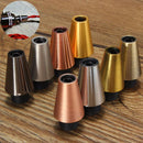 Metal Strain Relief Piece Threaded Cord Grip Cloth Wire Socket Cap Pendant Light