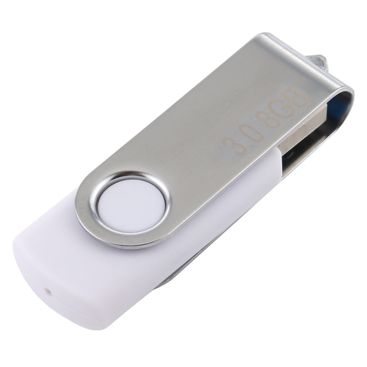 8GB Twister USB 3.0 Flash Disk USB Flash Drive (White)