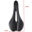 Hollow MTB Road Bike Bicycle Saddle Sports Soft Pad Saddle Seat Black