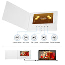 7 inch Video Greeting Card Auto Player HD LCD Video Music Invitation Letter Portable Advertising Player