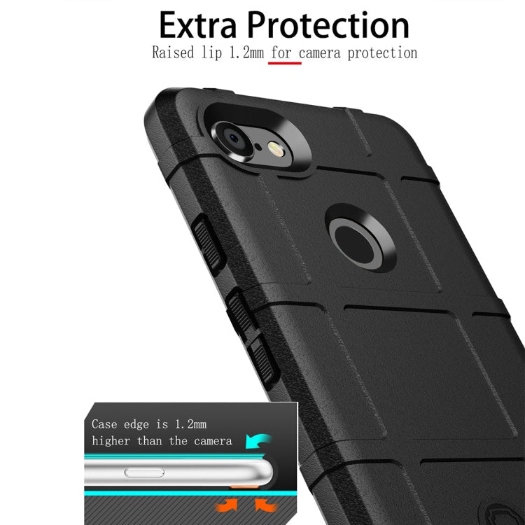 Full Coverage Shockproof TPU Case for Google Pixel 3 XL(Black)