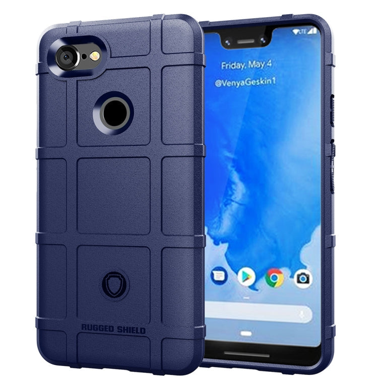 Full Coverage Shockproof TPU Case for Google Pixel 3 XL(Blue)