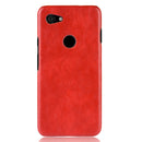 Shockproof Litchi Texture PC + PU Case for Google Pixel 3 Lite XL (Red)