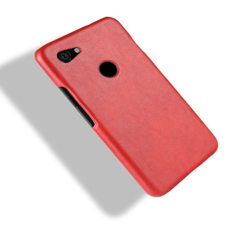 Shockproof Litchi Texture PC + PU Case for Google Pixel 3 Lite XL (Red)