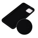 Solid Color Liquid Silicone Shockproof Full Coverage Case for Google Pixel 4 (Black)