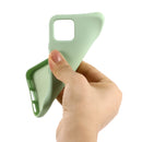 Solid Color Liquid Silicone Shockproof Full Coverage Case for Google Pixel 4 (Green)