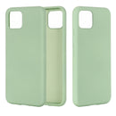 Solid Color Liquid Silicone Shockproof Full Coverage Case for Google Pixel 4 (Green)