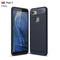 Brushed Texture Carbon Fiber Shockproof TPU Case for Google Pixel 3(Navy Blue)
