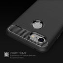 Brushed Texture Carbon Fiber Shockproof TPU Case for Google Pixel 3(Navy Blue)