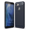 Brushed Texture Carbon Fiber Shockproof TPU Case for Google Pixel 3(Navy Blue)