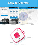 REACHFAR V28 Necklace Style GSM Mini LBS WiFi AGPS Tracker SOS Communicator(Blue)