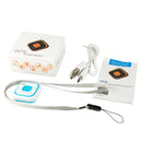 REACHFAR V28 Necklace Style GSM Mini LBS WiFi AGPS Tracker SOS Communicator(Blue)