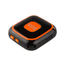V28 Necklace Style GSM Mini LBS WiFi AGPS Tracker SOS Communicator(Black)
