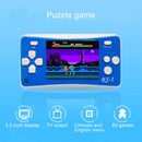 RS-1 Retro Portable Handheld Game Console, 2.5 inch 8 Bits True Color LCD, Built-in 152 Kinds Games(Blue)