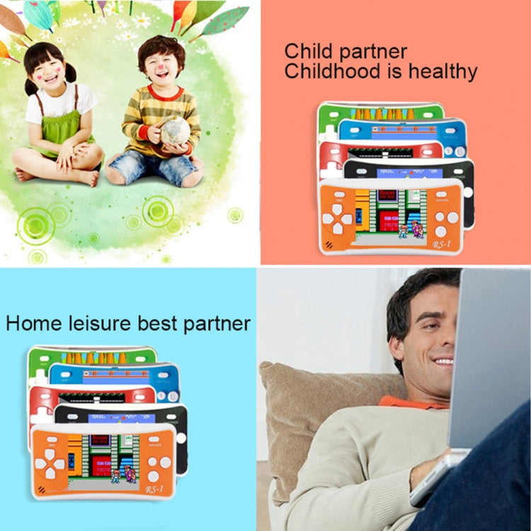 RS-1 Retro Portable Handheld Game Console, 2.5 inch 8 Bits True Color LCD, Built-in 152 Kinds Games(Red)