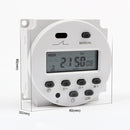 CN101A DC12V Microcomputer Time Switch Digital LCD Power Timer