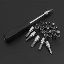 53 In 1 Multi-function Car Repair Combination Toolbox Ratchet Wrench Set