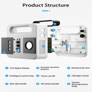 12V Car Air Pump Car Portable Tire Electric Pump, Style:Mechanical Version (Black)