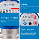TS-S300E Household Mechanical Rotary-wing Cold Water Meter High-precision Pointer Digital Display Combination Water Meter