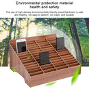 Wooden Multi-cell Mobile Phone Film Stand Desktop Display Rack, 30 Grids, Size: 31.5x23.5x18.5cm (Green)