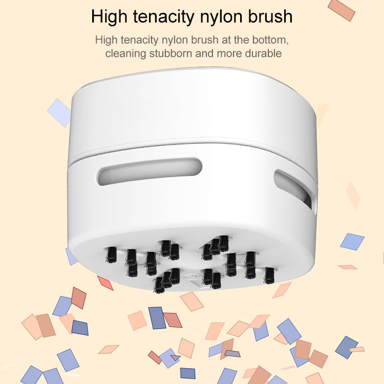 4W Hardcover Rechargeable Style Portable Handheld Wireless Mini Desktop Vacuum Cleaner(Orange)