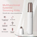 YJK098 Multi-function Portable Electric Eyebrow trimmer (Purple)