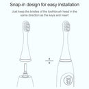 3 PCS Original Xiaomi MITU Kids Electric Sonic Toothbrush Head (HAC1514)