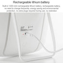 Original Xiaomi Youpin Jordan&Judy Makeup Mirror with LED Light Portable Folding Beauty Dressing Mirror Table Lamp(White)