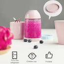 Vitamer USB Mini Portable Juicer Juice Blender Lemon Fruit Squeezers Reamers Bottle (Blue)
