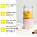Vitamer USB Mini Portable Juicer Juice Blender Lemon Fruit Squeezers Reamers Bottle (White)