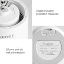 Vitamer USB Mini Portable Juicer Juice Blender Lemon Fruit Squeezers Reamers Bottle (Pink)
