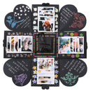 Creative DIY Handmade Photo Album Commemorative Book Surprise Explosion Gift Box, Finished + PVC Version