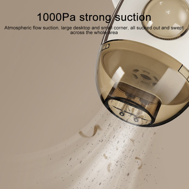 ROCK Mini Rechargeable Desktop Handheld Vacuum Cleaner(Blue)