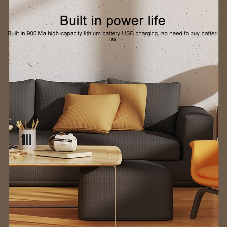 ROCK Mini Rechargeable Desktop Handheld Vacuum Cleaner(White)