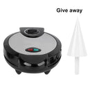Electric Egg Roll Maker DIY Ice Cream Cone Machine Crispy Omelet Machine Pancake Machine, EU Plug