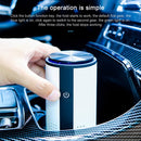 WT-U12 DC 5V Negative Ion Smart Car Air Purifier (White)