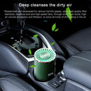 CZ-F16 DC 5V Aromatherapy Air Purifier Smart Car Air Purifier (White)