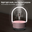 USB-C / Type-C Rechargeable Desktop Night Light Household Nano Spray Humidifier with Magnetic Ball, Water Tank Capacity: 350mL(White)