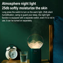 XM-JS806 6W USB In-line Household Livelyrabbit Clouds Fog Mountains Shaped Humidifier with Night Light(Green)