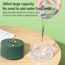 Desktop Mini Moisturizing Mountain Shaped Humidifier with Colorful Night Light, Plug-in Version (Pink)