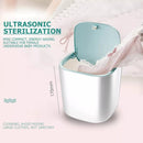 Household USB Ultrasonic Turbo Desktop Washing Machine Underwear Washer (Blue)