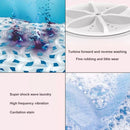 Household USB Ultrasonic Turbo Desktop Washing Machine Underwear Washer (Blue)