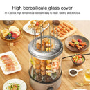 Original Xiaomi Youpin LIVEN KL-J121 Automatic Barbecue Grill Skewers Machine Household Barbecue Smokeless Automatic Rotating Skewers BBQ Machine, CN Plug (Grey)