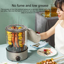 Original Xiaomi Youpin LIVEN KL-J121 Automatic Barbecue Grill Skewers Machine Household Barbecue Smokeless Automatic Rotating Skewers BBQ Machine, CN Plug (Grey)