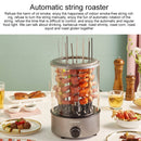 Original Xiaomi Youpin LIVEN KL-J121 Automatic Barbecue Grill Skewers Machine Household Barbecue Smokeless Automatic Rotating Skewers BBQ Machine, CN Plug (Grey)