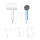 Original Xiaomi Youpin SMATE SH-1802 1800W Anion Electric Hair Dryer Three Speed Quick-Drying (Blue)
