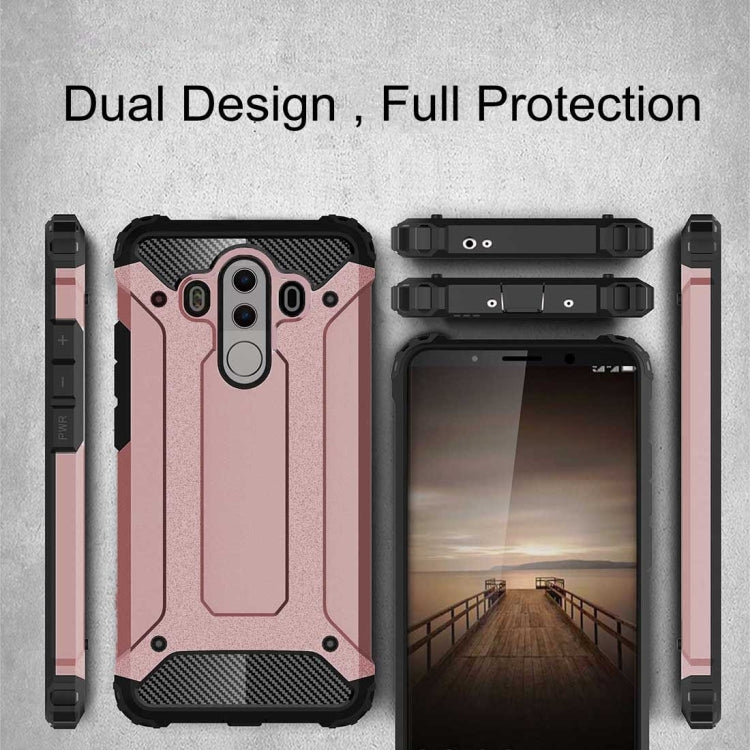 For Huawei Mate 10 Pro Magic Armor TPU + PC Combination Case(Rose Gold)