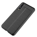 For Huawei P20 Pro Litchi Texture Soft TPU Protective Back Cover Case(Black)