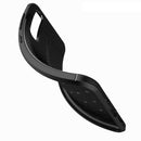 For Huawei P20 Pro Litchi Texture Soft TPU Protective Back Cover Case(Black)