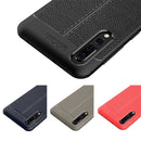 For Huawei P20 Pro Litchi Texture Soft TPU Protective Back Cover Case(Red)